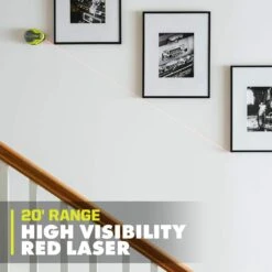 Ryobi 20' AirGrip Laser Level -Ryobi Store ryobi laser level ell1004 a0 1000