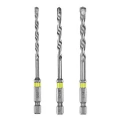Ryobi High Speed Steel Impact Rated Masonry Drill Bit Set (3-Piece) -Ryobi Store ryobi masonry drill bits ar2043 a0 1000