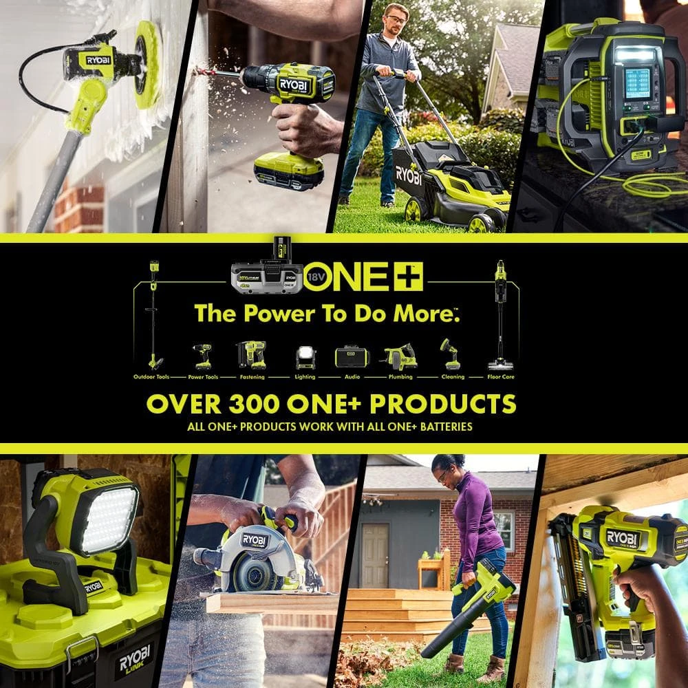 Ryobi ONE+ HP 18V Brushless Cordless 10 In. Sliding Compound Miter Saw Kit With 4.0 Ah HIGH PERFORMANCE Battery And Charger 10 Ryobi ONE+ HP 18V Brushless Cordless 10 In. Sliding Compound Miter Saw Kit With 4.0 Ah HIGH PERFORMANCE Battery And Charger - Image 10