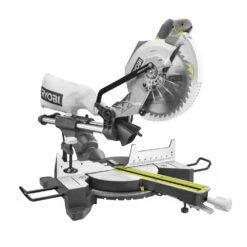 Ryobi 15 Amp 10 In. Corded Sliding Compound Miter Saw With LED Cutline Indicator
