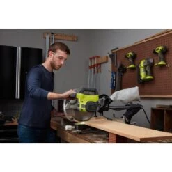 Ryobi 15 Amp 10 In. Corded Sliding Compound Miter Saw With LED Cutline Indicator -Ryobi Store ryobi miter saws tss103 d4 1000