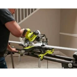 Ryobi 10 Amp Corded 7-1/4 In. Compound Sliding Miter Saw 19 Ryobi 10 Amp Corded 7-1/4 In. Compound Sliding Miter Saw -Ryobi Store ryobi miter saws tss702 76 1000