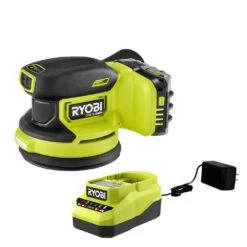 Ryobi ONE+ HP 18V Brushless Cordless 5 In. Random Orbit Sander Kit With 2.0 Ah HIGH PERFORMANCE Battery And Charger