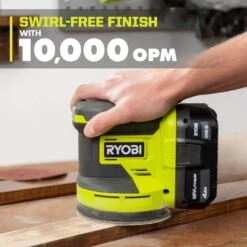 Ryobi ONE+ 18V Cordless 5 In. Random Orbit Sander (Tool Only) With 7-Piece 5 In. Random Orbit Sand Paper Assortment 18 Ryobi ONE+ 18V Cordless 5 In. Random Orbit Sander (Tool Only) With 7-Piece 5 In. Random Orbit Sand Paper Assortment -Ryobi Store ryobi orbital sanders pcl406b a21701 66 1000