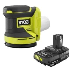 Ryobi ONE+ 18V Cordless 5 In. Random Orbit Sander With ONE+ 18V 2.0 Ah Lithium-Ion Battery