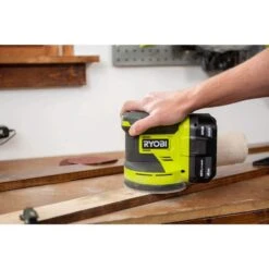 Ryobi ONE+ 18V Cordless 5 In. Random Orbit Sander With 2.0 Ah Battery And Charger Kit -Ryobi Store ryobi orbital sanders pcl406b psk005 4f 1000