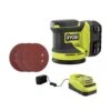 Ryobi ONE+ 18V Cordless 5 In. Random Orbit Sander Kit With 4.0 Ah Battery And Charger