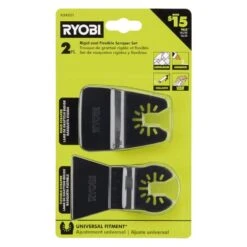 Ryobi Rigid And Flexible Scraper Set (2-Piece) -Ryobi Store ryobi oscillating tool attachments a24201 40 1000