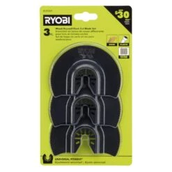 Ryobi 3-1/2 In. Wood/Drywall Flush Cut Blade Set (3-Piece) 10 Ryobi 3-1/2 In. Wood/Drywall Flush Cut Blade Set (3-Piece) -Ryobi Store ryobi oscillating tool attachments a24304 40 1000