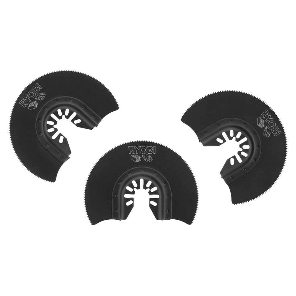 Ryobi 3-1/2 In. Wood/Drywall Flush Cut Blade Set (3-Piece) 1 Ryobi 3-1/2 In. Wood/Drywall Flush Cut Blade Set (3-Piece)