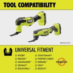 Ryobi Oscillating Multi-Tool Blade Set (40-Piece) -Ryobi Store ryobi oscillating tool attachments a244001 76 1000