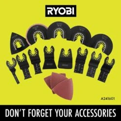 Ryobi ONE+ HP 18V Brushless Cordless Oscillating Multi-Tool With 4.0 Ah HIGH PERFORMANCE Battery -Ryobi Store ryobi oscillating tools pblmt51b pbp004 c3 1000