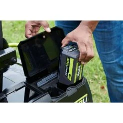 Ryobi 40V Lithium-Ion 6.0 Ah Battery And Rapid Charger Starter Kit -Ryobi Store ryobi outdoor power batteries chargers op4060506 44 1000