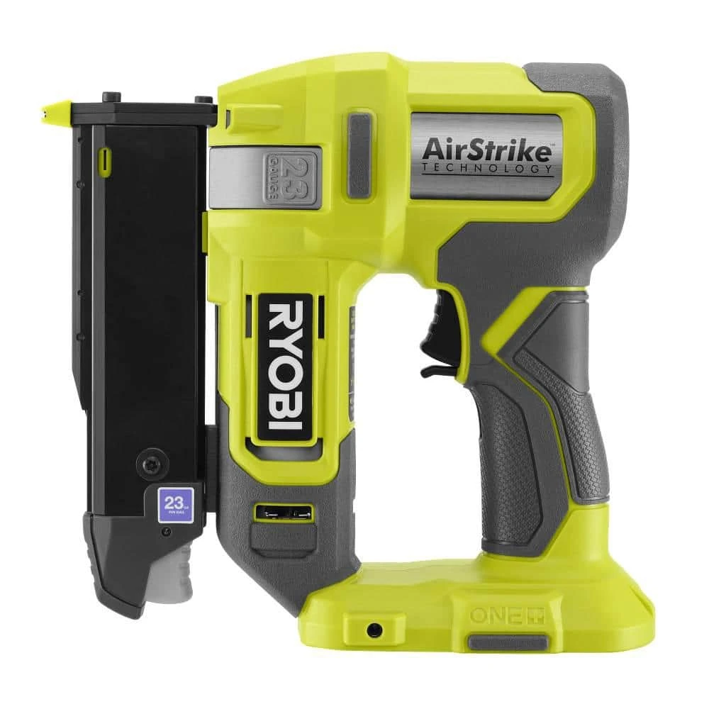 Ryobi ONE+ 18V Cordless Airstrike 23-Gauge Pin Nailer (Tool Only) 8 Ryobi ONE+ 18V Cordless Airstrike 23-Gauge Pin Nailer (Tool Only) - Image 8