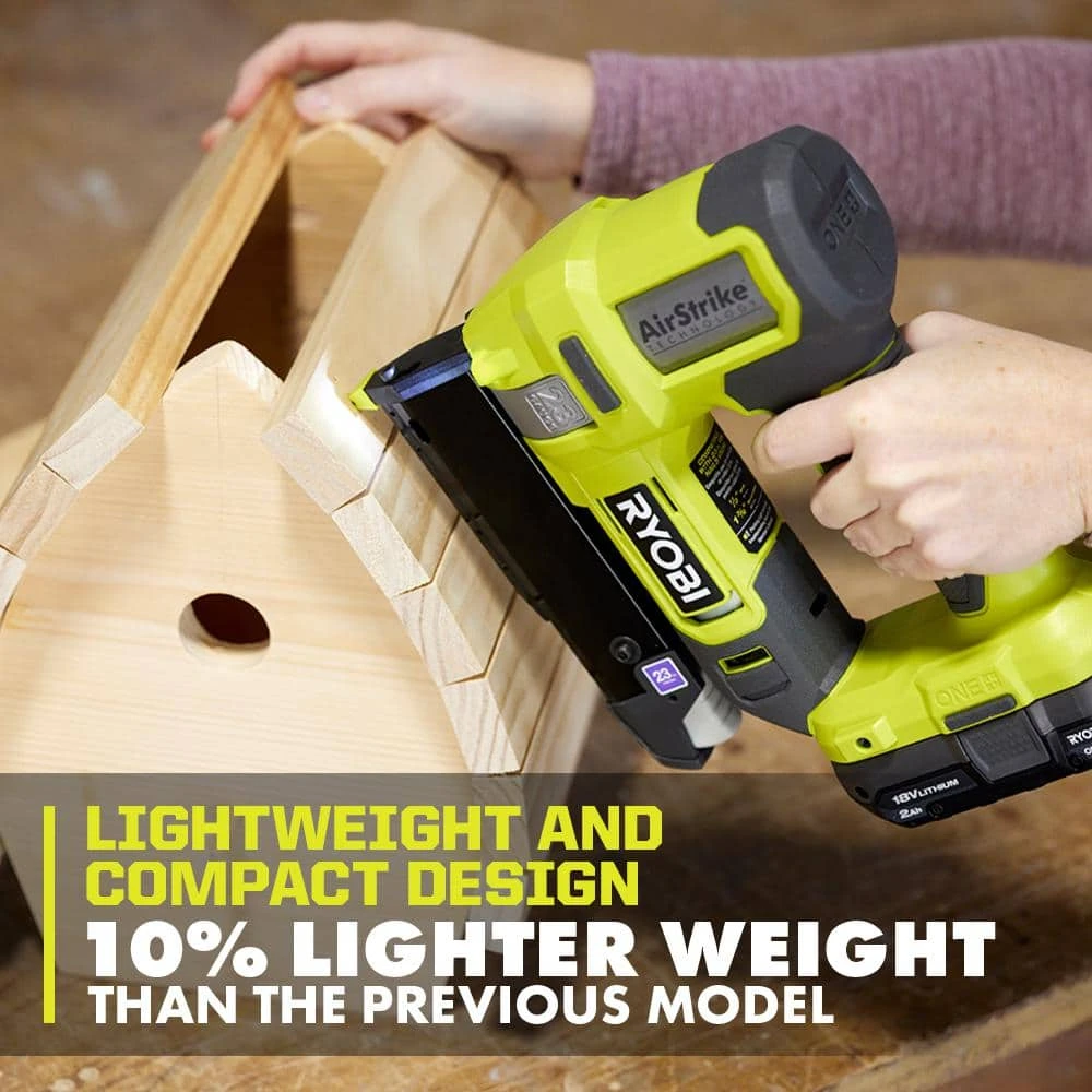 Ryobi ONE+ 18V Cordless Airstrike 23-Gauge Pin Nailer (Tool Only) 5 Ryobi ONE+ 18V Cordless Airstrike 23-Gauge Pin Nailer (Tool Only) - Image 5