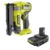 Ryobi ONE+ 18V Cordless Airstrike 23-Gauge Pin Nailer With 2.0 Ah Lithium-Ion Battery