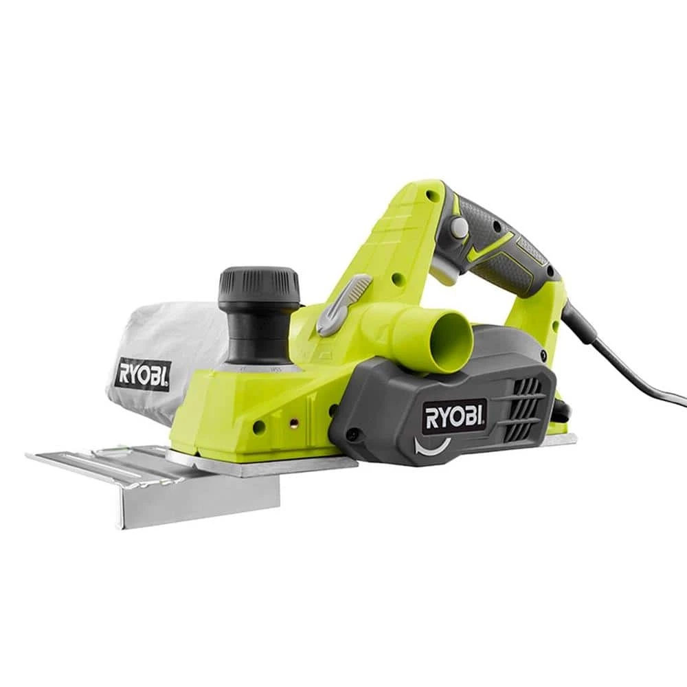 Ryobi 6 Amp Corded 3-1/4 In. Hand Planer With Dust Bag 1 Ryobi 6 Amp Corded 3-1/4 In. Hand Planer With Dust Bag