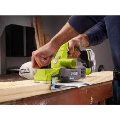 Ryobi ONE+ 18V Lithium-Ion 4.0 Ah Battery, 2.0 Ah Battery, And Charger Kit With ONE+ Cordless 3-1/4 In. Planer -Ryobi Store ryobi planers p611 psk106sb 40 1000