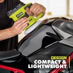 Ryobi ONE+ 18V Cordless 6 In. 2-Speed Buffer Kit With 2.0 Ah Battery And Charger -Ryobi Store ryobi polishers pcl460k1 1d 1000