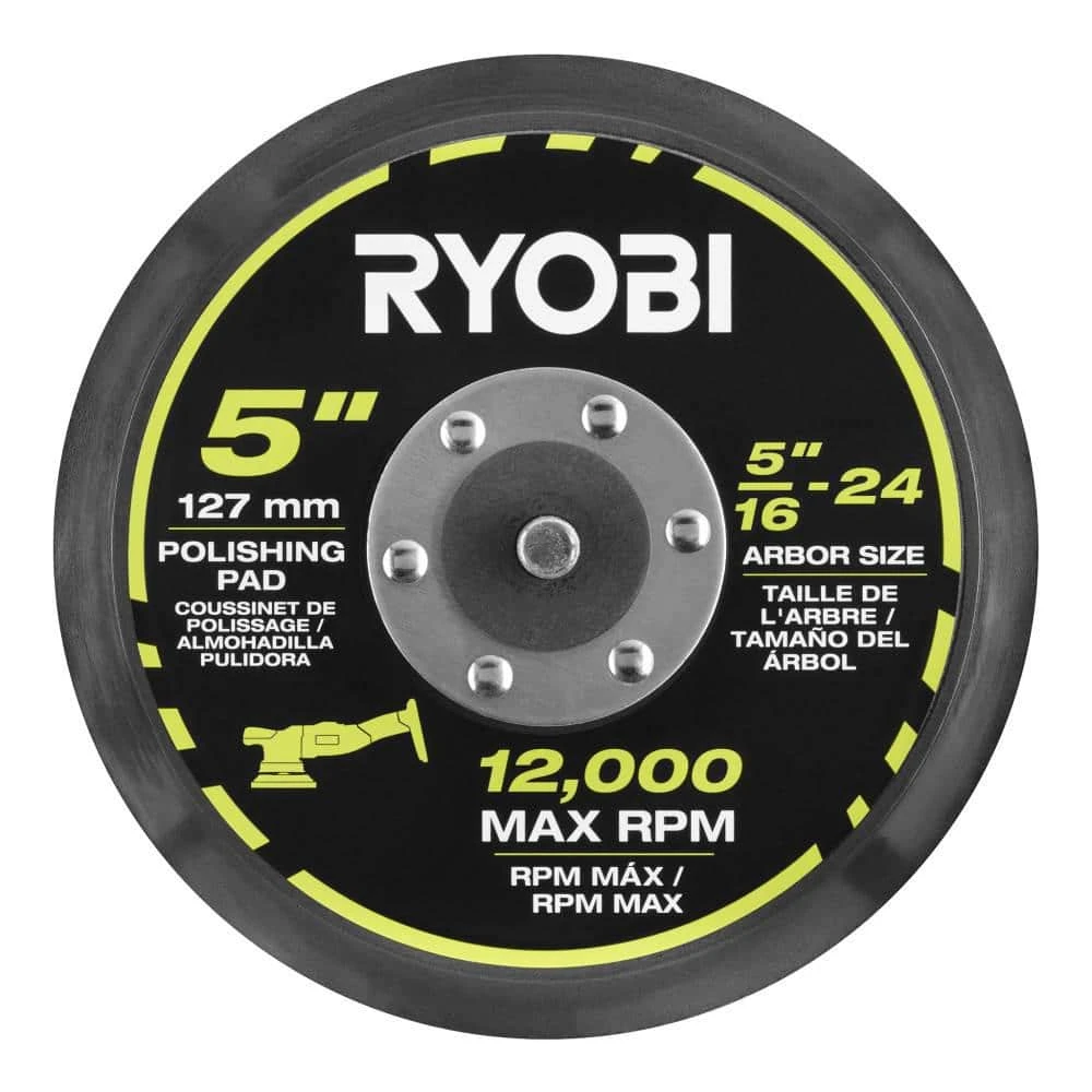 Ryobi 5 In. Backer Pad 3 Ryobi 5 In. Backer Pad - Image 3