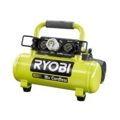 Ryobi 18V ONE+ Cordless 1 Gal. Portable Horizontal Air Compressor With 120 PSI Maximum Pressure (Tool Only)