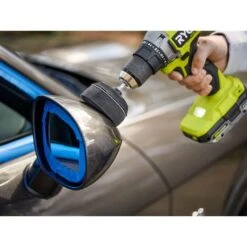 Ryobi Buffing And Polishing Drill Attachment Set (4-Piece) -Ryobi Store ryobi power buffing accessories a92402 a0 1000