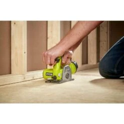 Ryobi ONE+ 18V Cordless 3-3/8 In. Multi-Material Plunge Saw (Tool Only) -Ryobi Store ryobi power cutting tools p555 1f 1000