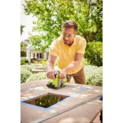 Ryobi ONE+ 18V Cordless 3-3/8 In. Multi-Material Plunge Saw (Tool Only) -Ryobi Store ryobi power cutting tools p555 c3 1000