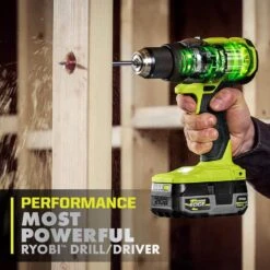 Ryobi ONE+ HP 18V Brushless Cordless 1/2 In. Drill/Driver Kit With 4.0 Ah Battery, Charger, And Bag -Ryobi Store ryobi power drills pbldd02k1 a0 1000