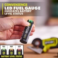 Ryobi USB Lithium 2.0 Ah Lithium Rechargeable Batteries (3-Pack) -Ryobi Store ryobi power tool batteries fvb202 fvb02 40 1000