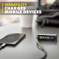 Ryobi USB Lithium 2.0 Ah Lithium Rechargeable Batteries (3-Pack) -Ryobi Store ryobi power tool batteries fvb202 fvb02 a0 1000