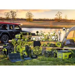Ryobi ONE+ 18V Cordless Portable Power Source Starter Kit With 1.5 Ah Battery And Charger -Ryobi Store ryobi power tool batteries p743gcsb 1f 1000