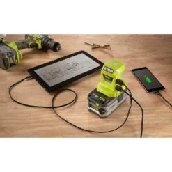 Ryobi ONE+ 18V Cordless Portable Power Source Starter Kit With 1.5 Ah Battery And Charger -Ryobi Store ryobi power tool batteries p743gcsb 77 1000