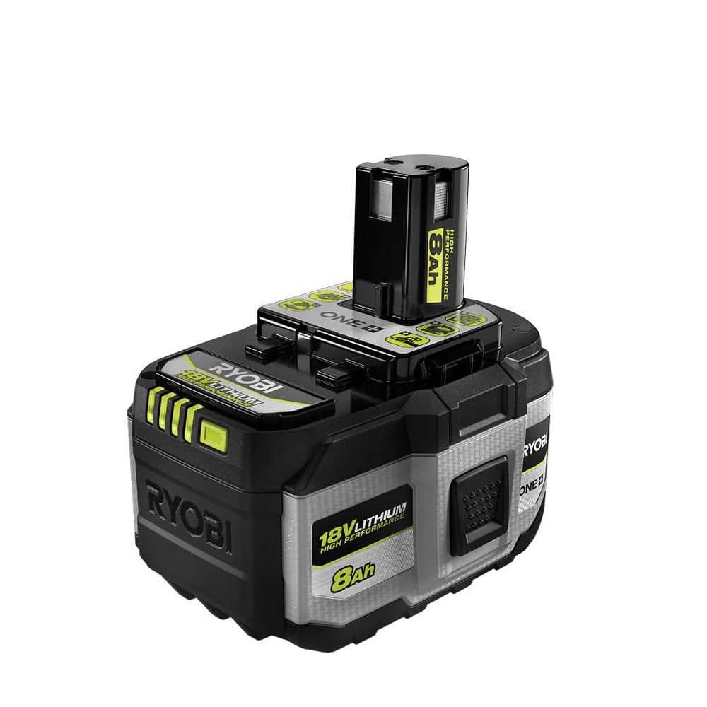 Ryobi ONE+ 18V 8.0 Ah Lithium-Ion HIGH PERFORMANCE Battery 1 Ryobi ONE+ 18V 8.0 Ah Lithium-Ion HIGH PERFORMANCE Battery