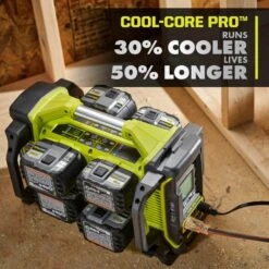 Ryobi ONE+ 18V 12.0 Ah Lithium-Ion HIGH PERFORMANCE Battery -Ryobi Store ryobi power tool batteries pbp1012 66 1000