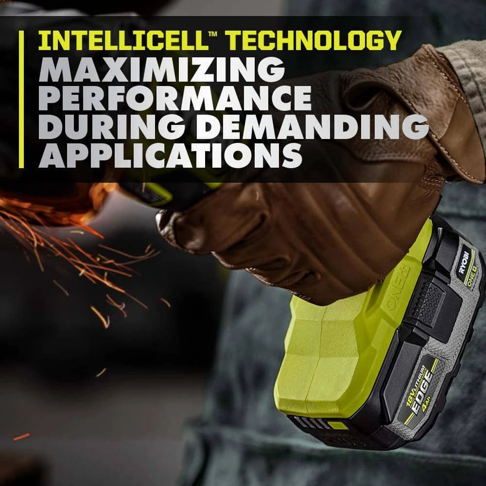 Ryobi ONE+ 18V 4.0 Ah Lithium-Ion HIGH PERFORMANCE EDGE Battery 6 Ryobi ONE+ 18V 4.0 Ah Lithium-Ion HIGH PERFORMANCE EDGE Battery - Image 6