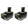 Ryobi ONE+ HP 18V HIGH PERFORMANCE Lithium-Ion 6.0 Ah Battery (2-Pack)