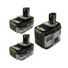 Ryobi ONE+ 18V 12.0 Ah HIGH PERFORMANCE Battery And (2) 4.0 Ah HIGH PERFORMANCE Batteries