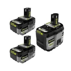 Ryobi ONE+ 18V 12.0 Ah HIGH PERFORMANCE Battery And (2) 4.0 Ah HIGH PERFORMANCE Batteries