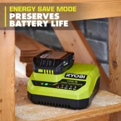 Ryobi ONE+ 18V Fast Charger With 6.0 Ah HIGH PERFORMANCE Battery (2-Pack) -Ryobi Store ryobi power tool batteries pcg004 pbp2007 66 1000