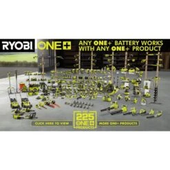 Ryobi ONE+ 18V Lithium-Ion 2.0 Ah Compact Battery And Charger Starter Kit And FREE ONE+ 18V 2.0 Ah Lithium-Ion Battery -Ryobi Store ryobi power tool batteries psk005 pbp006 fa 1000
