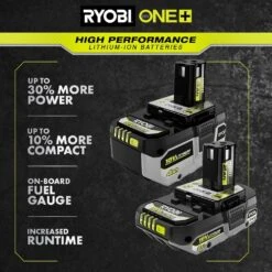Ryobi ONE+ 18V HIGH PERFORMANCE Starter Kit With 4.0 Ah Battery And Charger With 4.0 Ah HIGH PERFORMANCE Battery -Ryobi Store ryobi power tool batteries psk014 pbp004 4f 1000