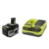 Ryobi ONE+ HP 18V 8.0 Ah Lithium-Ion HIGH PERFORMANCE Battery And Rapid Charger Starter Kit