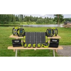 Ryobi ONE+ 18V Lithium-Ion Portable Power Source -Ryobi Store ryobi power tool battery chargers p743 44 1000