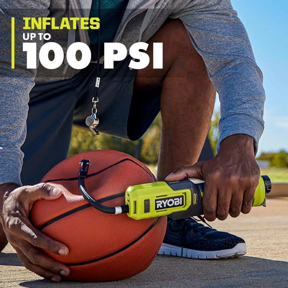 Ryobi USB Lithium 3-Tool Combo Kit W/ Power Cutter, Flashlight, Inflator, (3) 2Ah USB Lithium Batteries, & (3) Charging Cables 7 Ryobi USB Lithium 3-Tool Combo Kit W/ Power Cutter, Flashlight, Inflator, (3) 2Ah USB Lithium Batteries, & (3) Charging Cables - Image 7