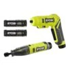 Ryobi USB Lithium 2-Tool Combo Kit With Screwdriver, Rotary Tool, (2) Batteries, And (2) USB Charging Cables