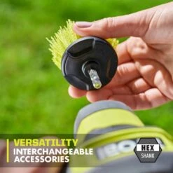 Ryobi USB Lithium Cordless 3-Tool Combo Kit With Scrubber, Screwdriver, Clamp Fan, (3) 2.0 Ah Batteries, And Charging Cables -Ryobi Store ryobi power tool combo kits fvg51k fvd50k fvf51k 1f 1000