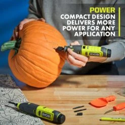Ryobi USB LITHIUM 2-Tool Combo Kit With Pumpkin Carving Tools -Ryobi Store ryobi power tool combo kits fvh101k2sb 1d 1000