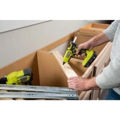 Ryobi ONE+ 18V Cordless 2-Tool Combo Kit With Dual Temperature Glue Gun And Compact Glue Gun (Tools Only) -Ryobi Store ryobi power tool combo kits p307 p306 1d 1000