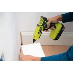 Ryobi ONE+ 18V Cordless 2-Tool Combo Kit With Dual Temperature Glue Gun And Compact Glue Gun (Tools Only) -Ryobi Store ryobi power tool combo kits p307 p306 77 1000